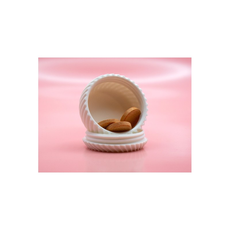Modern İlaç Saklama Kutusu Günlük Mini PillBox 4 cm - Görsel 2