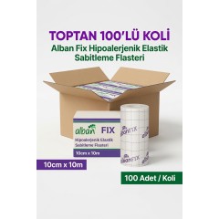Fix Esnek Flaster 10 M X 10 Cm - 100 Adet(1 Koli)
