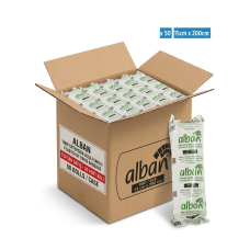 Alçılı Sargı Bezi 15 cm x 200 cm Ortopedik Alçı Sargısı - 50 Adet Toptan 1 Koli