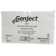 Beslenme Katater Enjektörü Gavaj & Çam Uçlu Şırınga 50 ml - 60lı Paket