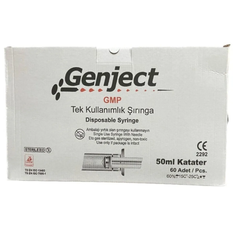 Beslenme Katater Enjektörü Gavaj & Çam Uçlu Şırınga 50 ml - 60lı Paket - Görsel 3