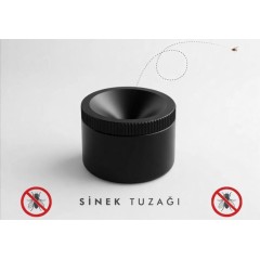 Dekoratif Sinek Tuzağı Hazneli Kilitli | Kimyasalsız Sinek Yakalama Çözümü