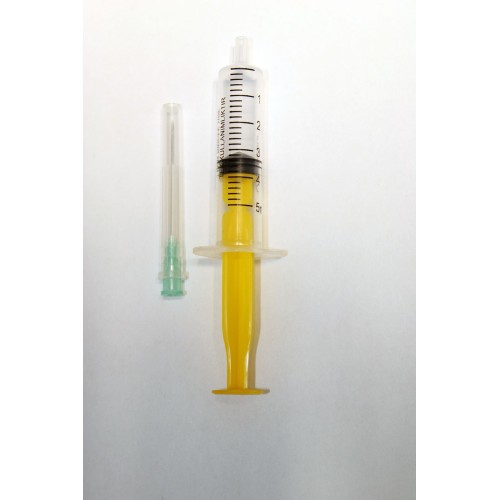 TTT World 5 ml Tek Kullanımlık 3 Parça Enjektör (Şırınga) Yeşil Uçlu İğneli