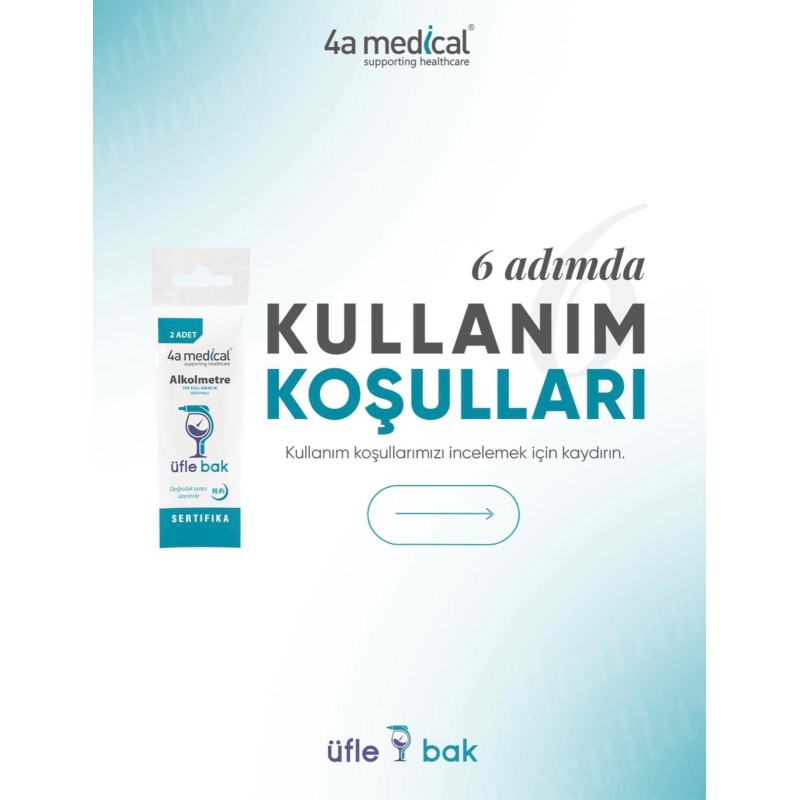 Tek Kullanımlık Sertifikalı Alkolmetre İkili Paket - Görsel 2